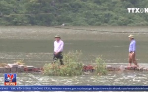VIDEO: Nguy cơ vỡ đê hồ chứa nước lớn nhất Hà Nội