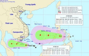 Áp thấp nhiệt đới gần Côn Đảo, lũ trên các sông từ Quảng Nam đến Khánh Hòa tiếp tục lên