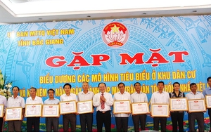 Tỉnh Bắc Giang thực hiện nhiều giải pháp nhân rộng mô hình tiêu biểu ở khu dân cư