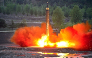 Tên lửa Triều Tiên mới phóng bay đến phía biển Nhật Bản