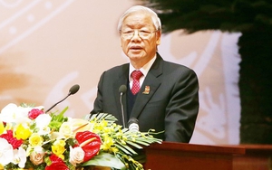 Tổng Bí thư Nguyễn Phú Trọng dự và phát biểu chỉ đạo Đại hội Đoàn toàn quốc lần thứ XI