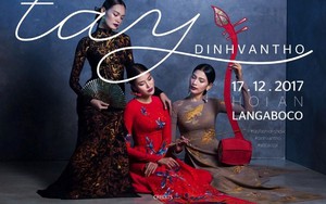 Trương Thị May, Lan Khuê trình diễn thời trang áo dài tại Hội An