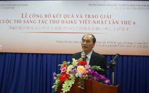 Trao giải thưởng cuộc thi thơ Haiku Việt - Nhật lần thứ 6