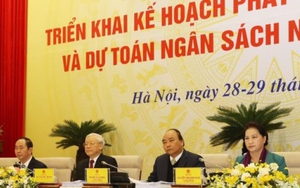 Tổng Bí thư, Chủ tịch nước, Chủ tịch Quốc hội cùng dự Hội nghị trực tuyến Chính phủ