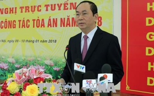 Chủ tịch nước Trần Đại Quang: Tập trung xét xử nghiêm minh các vụ án kinh tế, tham nhũng