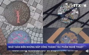 Video biến những nắp cống thành tác phẩm nghệ thuật đường phố