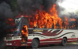 Cháy xe bus tại Kazakhastan, 52 người thiệt mạng