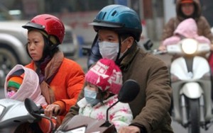 Khu vực Bắc Bộ có mưa nhỏ vài nơi, sương mù, trưa chiều trời nắng