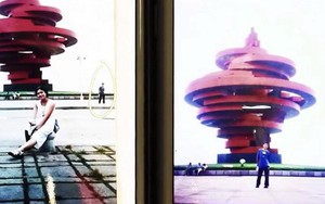 Cặp vợ chồng vô tình chụp ảnh cùng nhau từ 18 năm trước