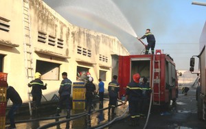 Đang cháy lớn tại công ty dệt trong khu công nghiệp Biên Hòa 2 – Đồng Nai