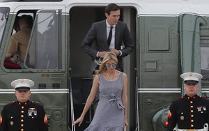 Trực thăng chở vợ chồng con gái Tổng thống Trump hạ cánh khẩn cấp