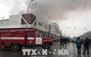 Gần 150 thương vong và mất tích trong vụ cháy trung tâm thương mại ở Nga