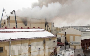 Vụ cháy trung tâm thương mại ở Nga: Ít nhất 53 người đã thiệt mạng