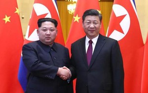 Chùm ảnh đầu tiên về cuộc hội đàm giữa hai nhà lãnh đạo Tập Cận Bình - Kim Jong Un