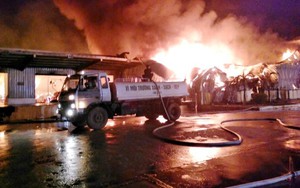 Cháy kinh hoàng ở Nhà máy 300 triệu USD sản xuất sơ sợi Texhong – Ngân Long