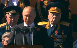 Tổng thống Nga Putin đọc diễn văn tại Quảng trường Đỏ: 'Ngày Chiến thắng là một ngày thiêng liêng'