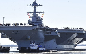 Siêu tàu sân bay lớn nhất thế giới của Mỹ chết máy sau 2 ngày bị tàu Nga bám đuổi?