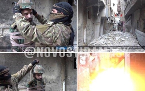 KINH HOÀNG: Bị IS gài bom lên đầu, binh sĩ Syria biến thành tên lửa sống