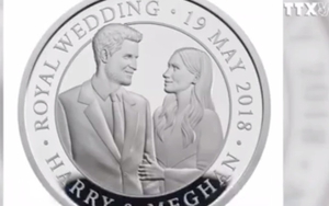 Ra mắt đồng xu in hình hoàng tử Harry và vợ sắp cưới