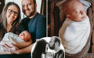 Em bé được phẫu thuật khi 19 tuần tuổi rồi 'nhét' trở lại bụng mẹ chào đời an toàn