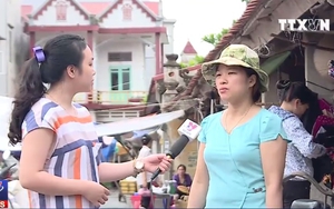 Cả huyện 'phát làn đi chợ', không dùng túi nilon