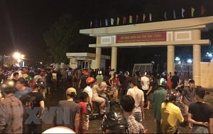 Giải tán vụ một số đối tượng quá khích gây rối tại Bình Thuận