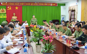 Bộ trưởng Bộ Công an Tô Lâm làm việc tại tỉnh Bình Thuận