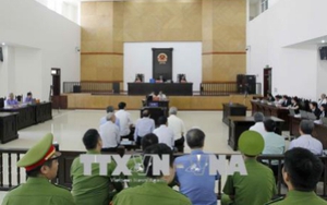 Hình ảnh phiên tòa xét xử phúc thẩm bị cáo Đinh La Thăng, Hà Văn Thắm vụ án PVN