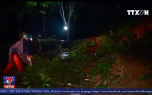 Tê liệt tuyến giao thông từ Lào Cai đi Sapa do mưa lũ