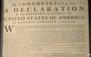Học giả ĐH Harvard tìm thấy bản sao Tuyên ngôn Độc lập Mỹ tại Anh