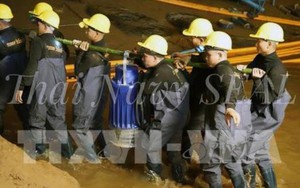 Giải cứu đội bóng thiếu niên Thái Lan: Chạy đua với thần chết khoan hơn 100 lỗ thoát hiểm trên hang