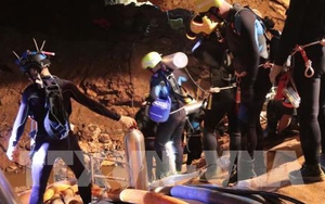 Giải cứu đội bóng thiếu niên Thái Lan: Thời tiết nguy hiểm, trời khá u ám và dự báo nguy cơ mưa lớn