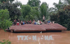 Hỗ trợ Lào 200.000 USD khắc phục sự cố vỡ đập thủy điện