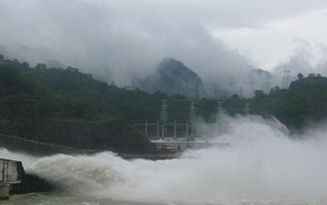 Từ 9 giờ ngày 30/7, bắt đầu xả lũ hồ thủy điện lớn nhất khu vực Bắc Trung bộ