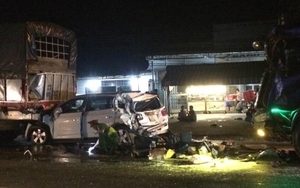 Tai nạn giao thông liên hoàn khiến 1 người chết, 11 người bị thương
