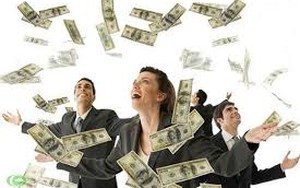 Hạnh phúc vì tiền bạc