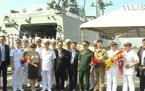 Video tàu Hải quân Hàn Quốc thăm hữu nghị Đà Nẵng