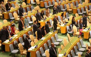 Đại hội đồng LHQ dành một phút mặc niệm Chủ tịch nước Trần Đại Quang