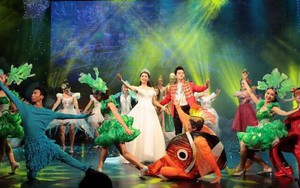 Trình diễn 'Giấc mơ Nàng Tiên Cá' mùa trung thu