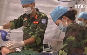 Bệnh viện dã chiến Việt Nam lên đường nhận nhiệm vụ tại Nam Sudan