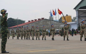 Lễ xuất quân Việt Nam tham gia lực lượng gìn giữ hòa bình Liên hợp quốc tại Nam Sudan
