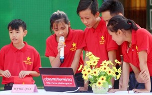Học sinh Phú Thọ náo nức giao lưu tìm hiểu về biển, đảo Việt Nam