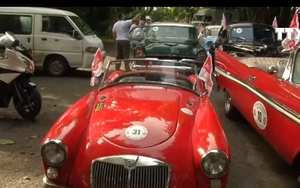 Lễ hội diễu hành xe cổ ở thủ đô La Habana, Cuba