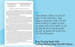 Bị tố vi phạm bản quyền, SKY Music nói gì?