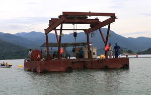 Hình ảnh nhà máy điện mặt trời nổi đầu tiên ở Việt Nam