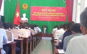 Bộ Nội vụ đề nghị tạm dừng việc sắp xếp các cơ quan chuyên môn cấp tỉnh, cấp huyện