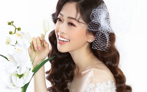 Ngắm vẻ đẹp ngọt ngào của Á hậu Phương Nga trong bộ ảnh làm cô dâu