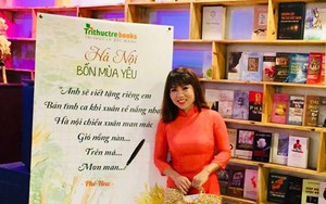 Phố Hoa mang 'Hà Nội bốn mùa yêu'… vào sách