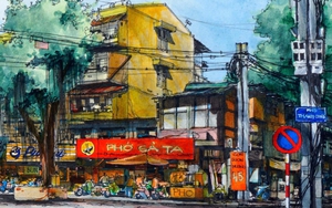 Hoài niệm về Hà Nội trong 'Tập thể Hà Nội - Ký họa & hồi ức'