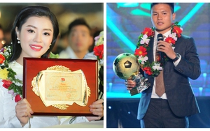 'Sao Mai' Thu Hằng và tiền vệ Quang Hải nhận danh hiệu Gương mặt trẻ Thủ đô tiêu biểu 2018